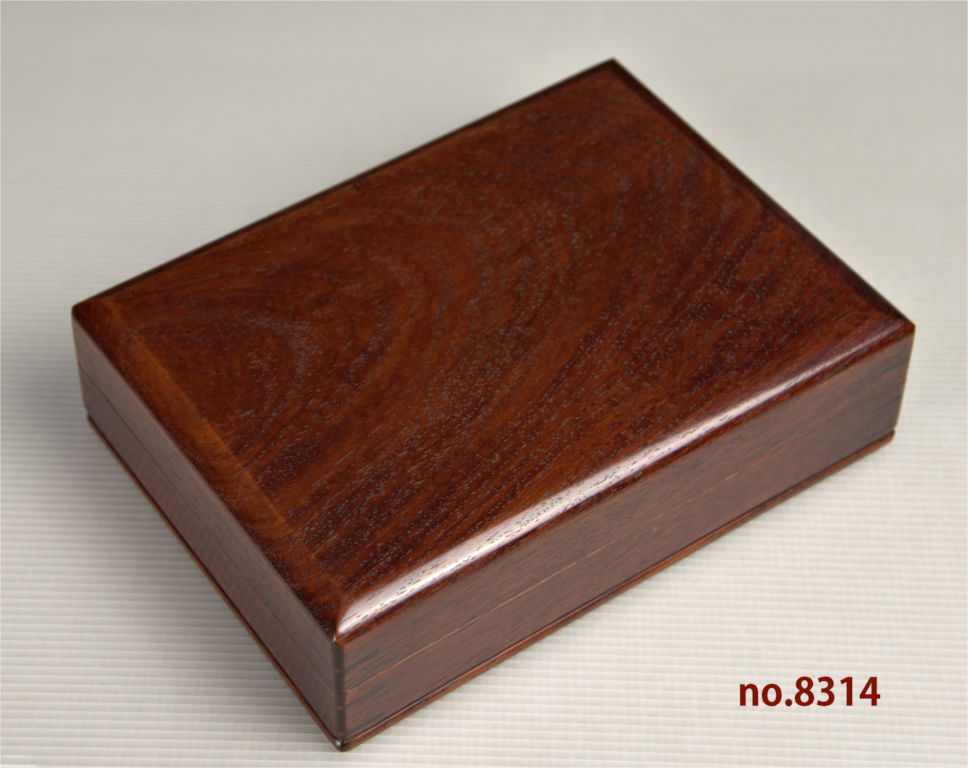 ギャラリー小物:花梨 小箱 若畑作 巾20.8cmcm 大阪唐木指物 no.8314