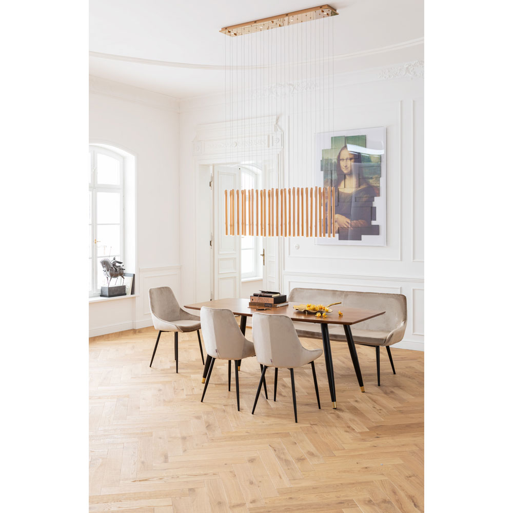 廃番】カーブ 180x90cm ダイニングテーブル - ダイニングテーブルの