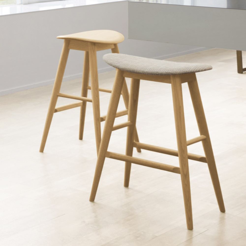SELECTION ハイスツール（オーク板座）EC19A – 柏木工株式会社