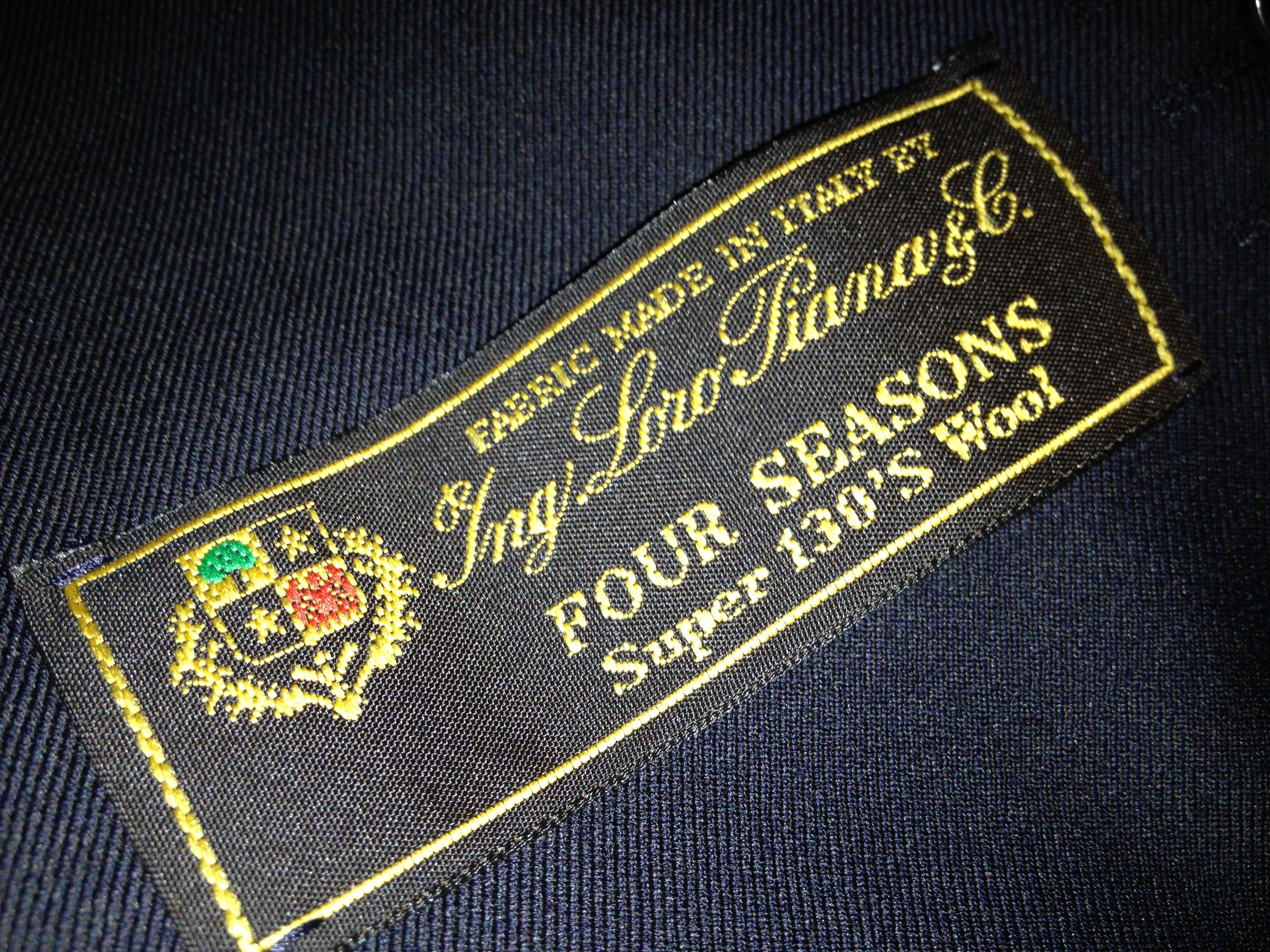 Loro Piana FOUR SEASONS Super130'S 吊るし買うたったヾ(*´∀`*)ﾉﾞ