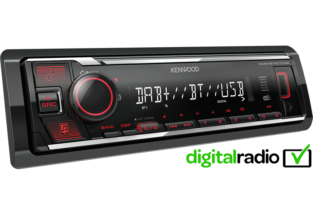 Bluetooth Receivers • KMM-BT407DAB Features • KENWOOD Europe