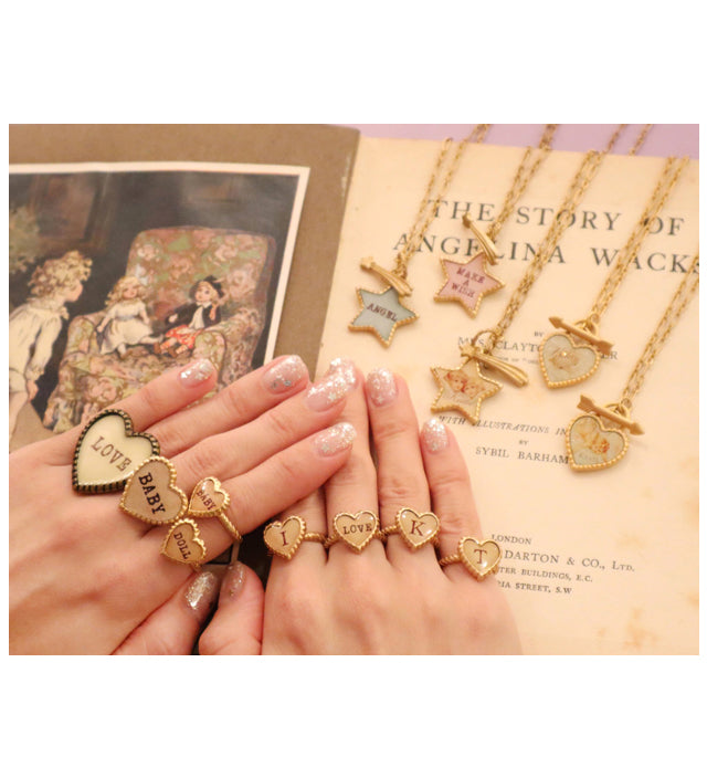 SWEET HEART petit heart ring – Katie Tokyo