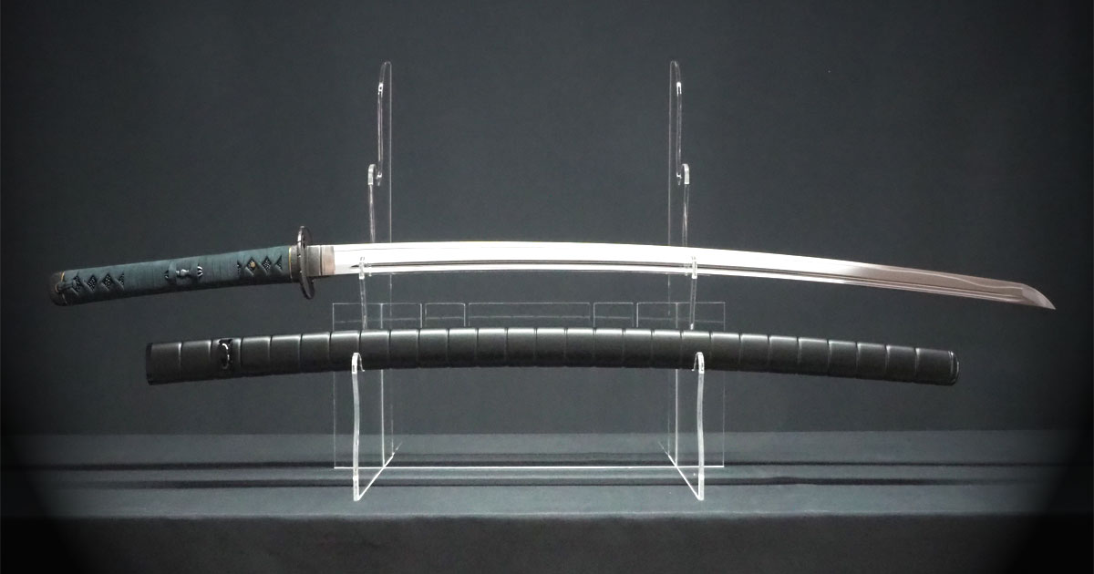 福島県M様 居合刀特注製作（肥後金具をつかった迫力ある大振りな居合刀