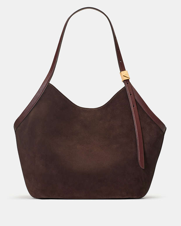 Deco Suede Tulip Tote Bag | Kate Spade New York
