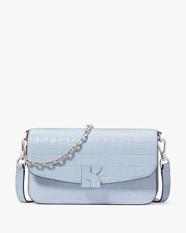 ケイト・スペード ダコタ クロコエンボス ミディアム コンバーチブル