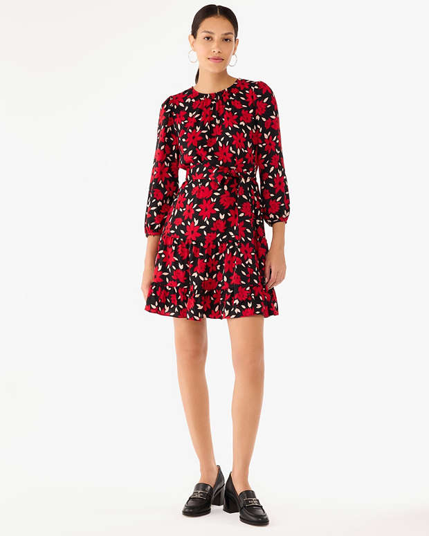 Winter Blooms Shift Dress | Kate Spade Outlet