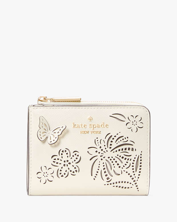 マディソン フェスティバル フローラル パーフ スモール L-ジップ