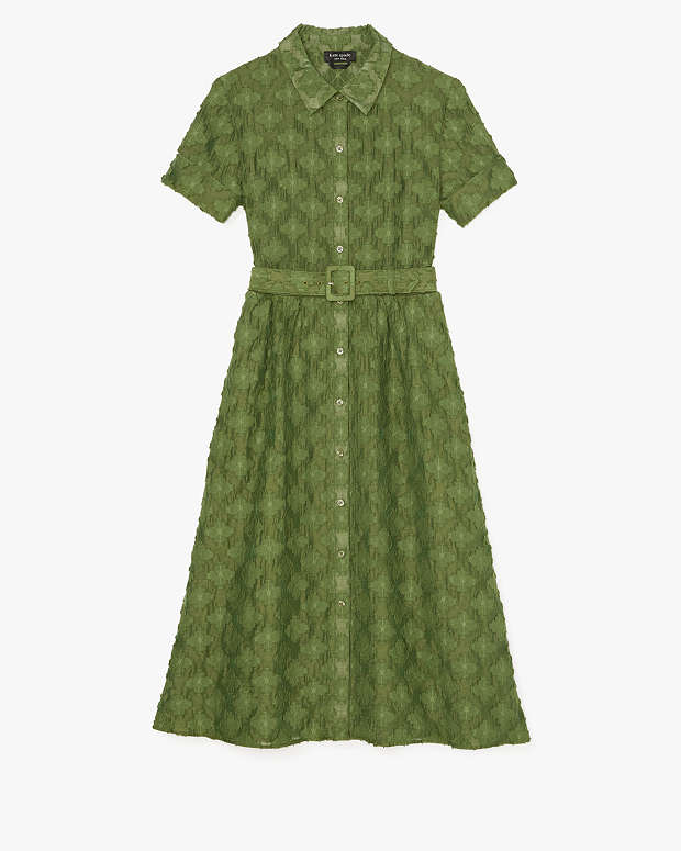 ベルテッド ミディ シャツ ドレス | SALE Hidden | ケイト・スペード