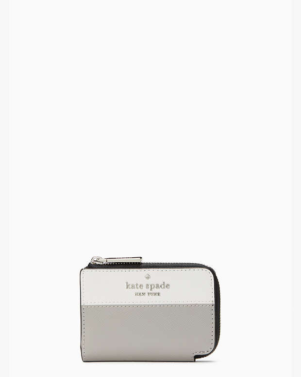 ステイシー カラーブロック サフィアーノ レザー キー ホルダー | 財布