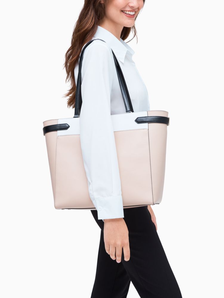 ステイシー カラーブロック ラップトップ トート | バッグ | ケイト