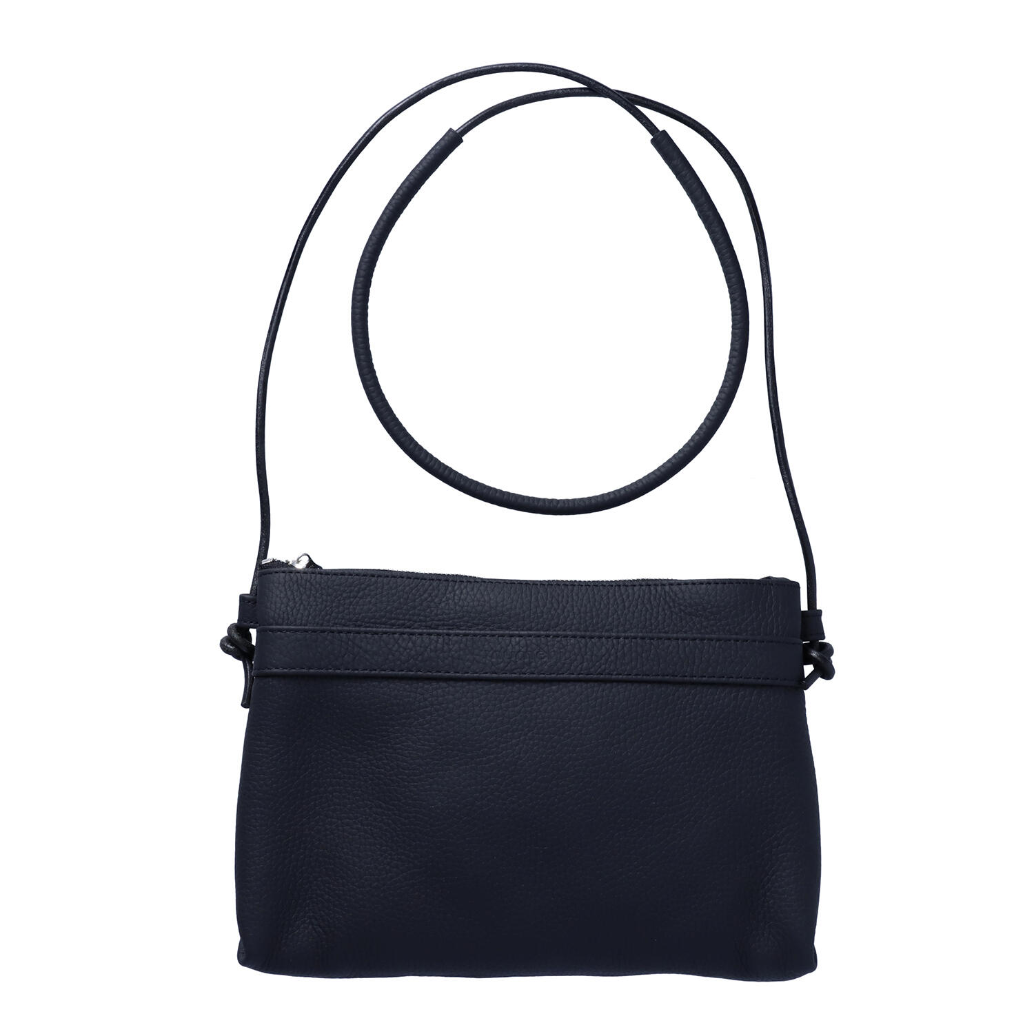 シュリンクレザー 牛革 外ポケット付き サコッシュ | 株式会社 DIECI