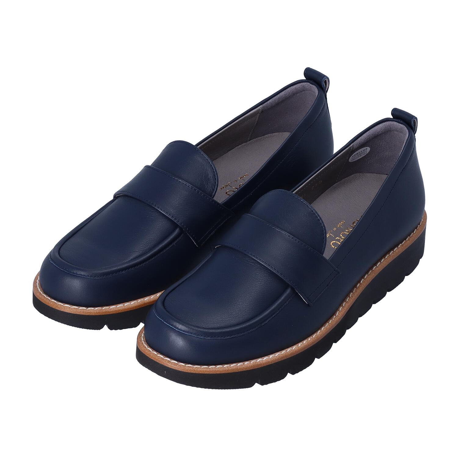 3E 4E 軽量 26.0㎝対応 牛革 ローファー | 藤原化工株式会社 | Japan