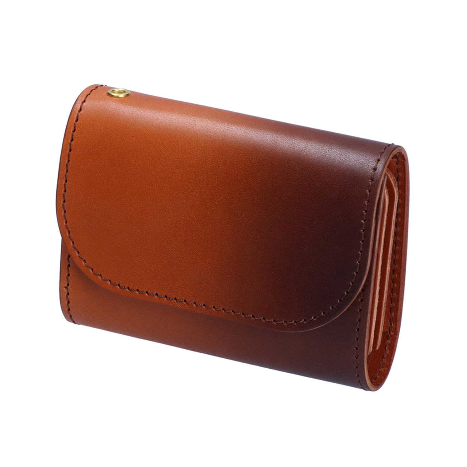 オリジナルデザイン 牛革 ぼかし染め ミニ財布 | 株式会社 京でん