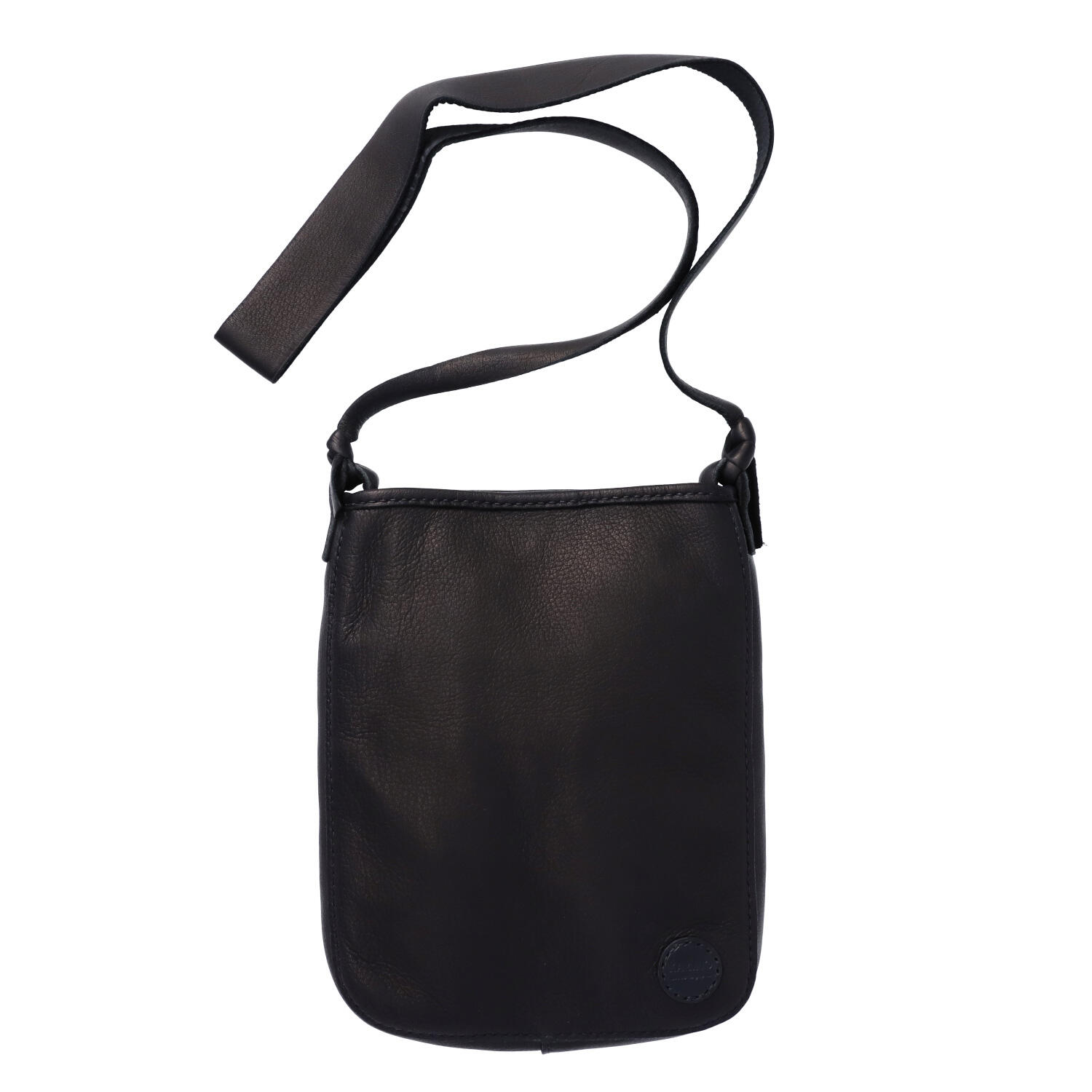 総手縫い 鹿革 縦型 斜めがけミニバッグ | 株式会社 KAZINO leather