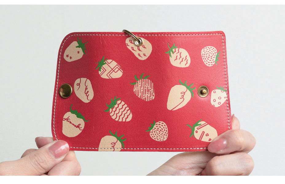 ファンファン｜プチキーケース 【イチゴ】 | HIRAMEKI.［ヒラメキ