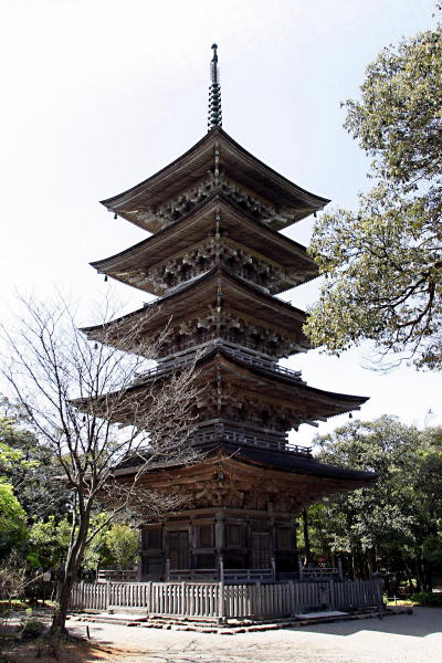 石川県の塔 妙成寺五重塔