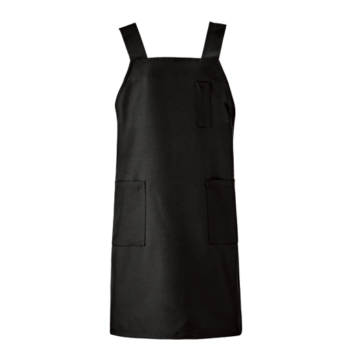 KZN498胸当てエプロンH型(ブラック/M)｜KAZEN公式オンラインストア