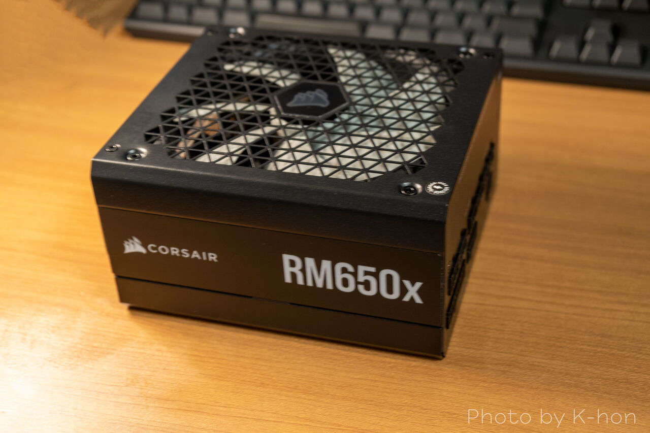 PC用電源「CORSAIR RM650x 2021」を購入したらPCがとても静音化され