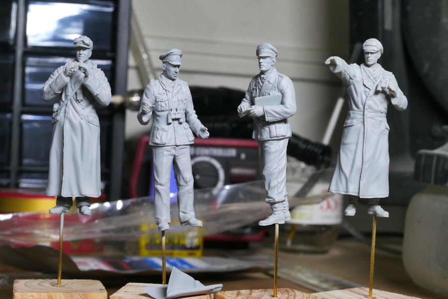 WWII 砂漠の狐 ドイツアフリカ軍団 ロンメル将軍＆将校 北アフリカ