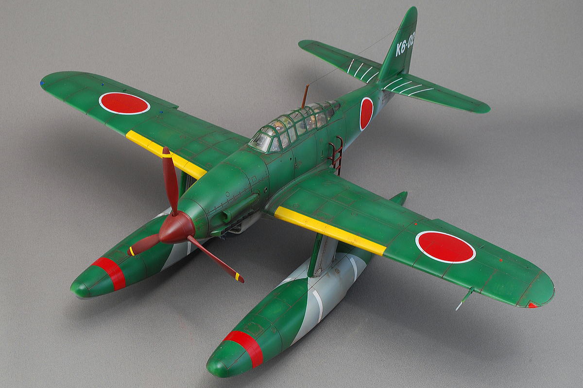 晴嵐 愛知M6A1 大日本帝国海軍特殊攻撃機 タミヤ 1/48 組立と塗装
