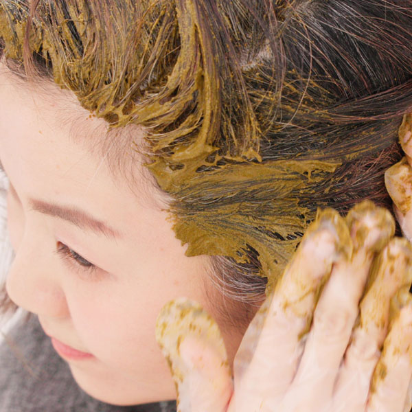 みんなでみらいを ヘナカラーセット(オレンジ)/30g×2袋【フロムファー