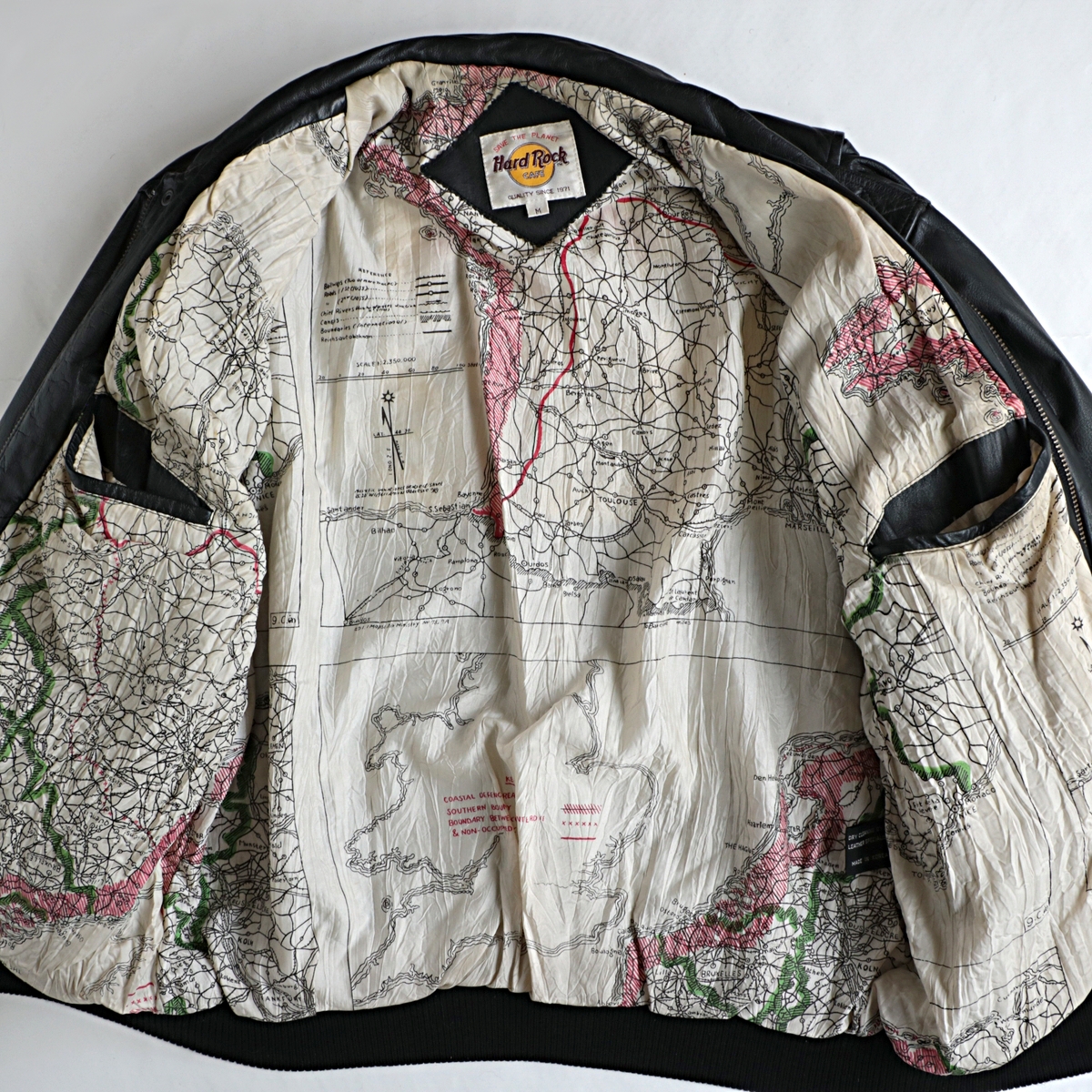 hard rock cafe ハードロックカフェ ”save the planet” A2 フライト