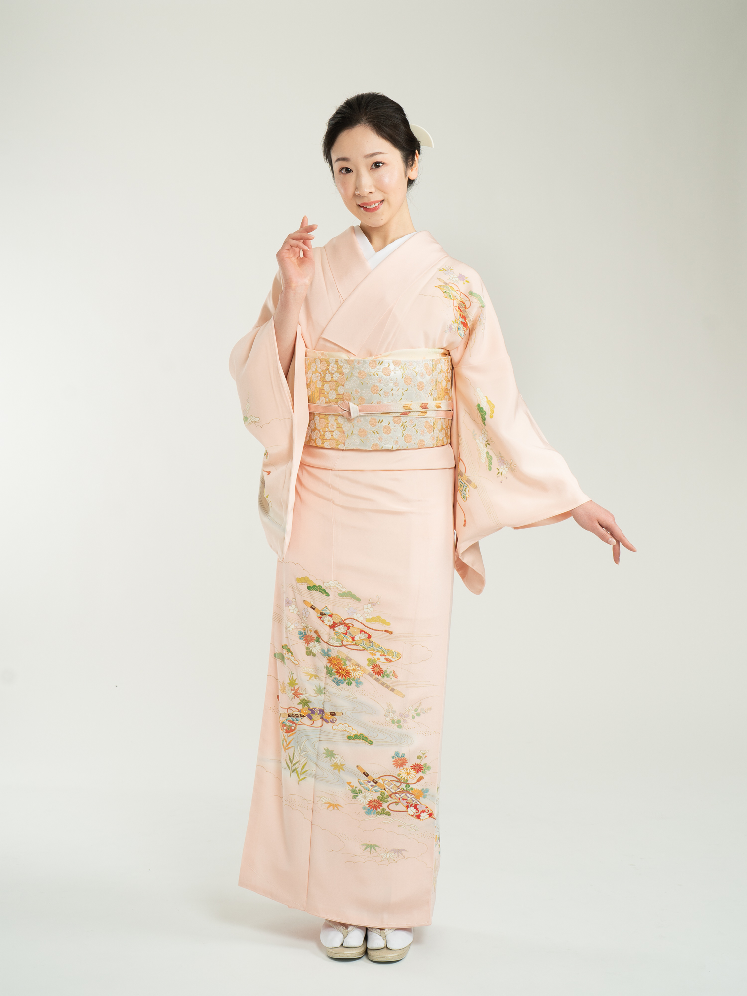 ピンクから選ぶ訪問着のレンタル | KIMONO－PRO京都