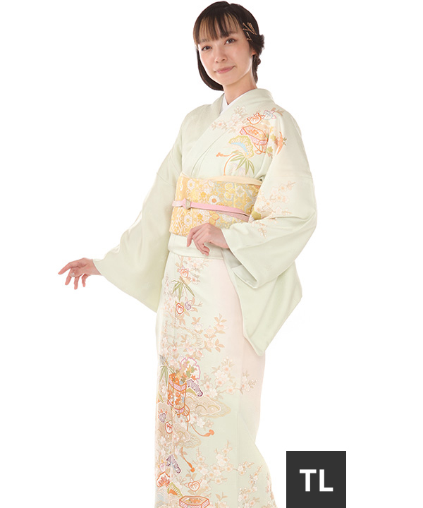 訪問着の植物文様｜橘柄の商品一覧｜きものレンタリエ