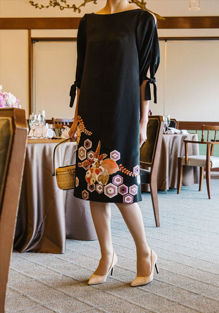 ワンピース-1 – 季縁-KIEN- 着物リメイク/着物アップサイクル/着物