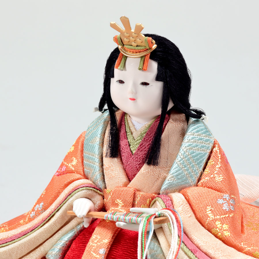 人形の田辺 / 【幸一光】木目込雛人形 詩 親王飾り