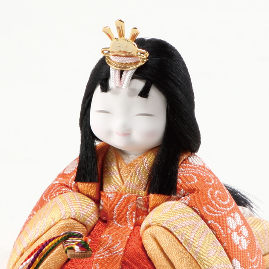 人形の田辺 / 【真多呂】木目込雛人形 くるみ雛26B（M-M009-A）