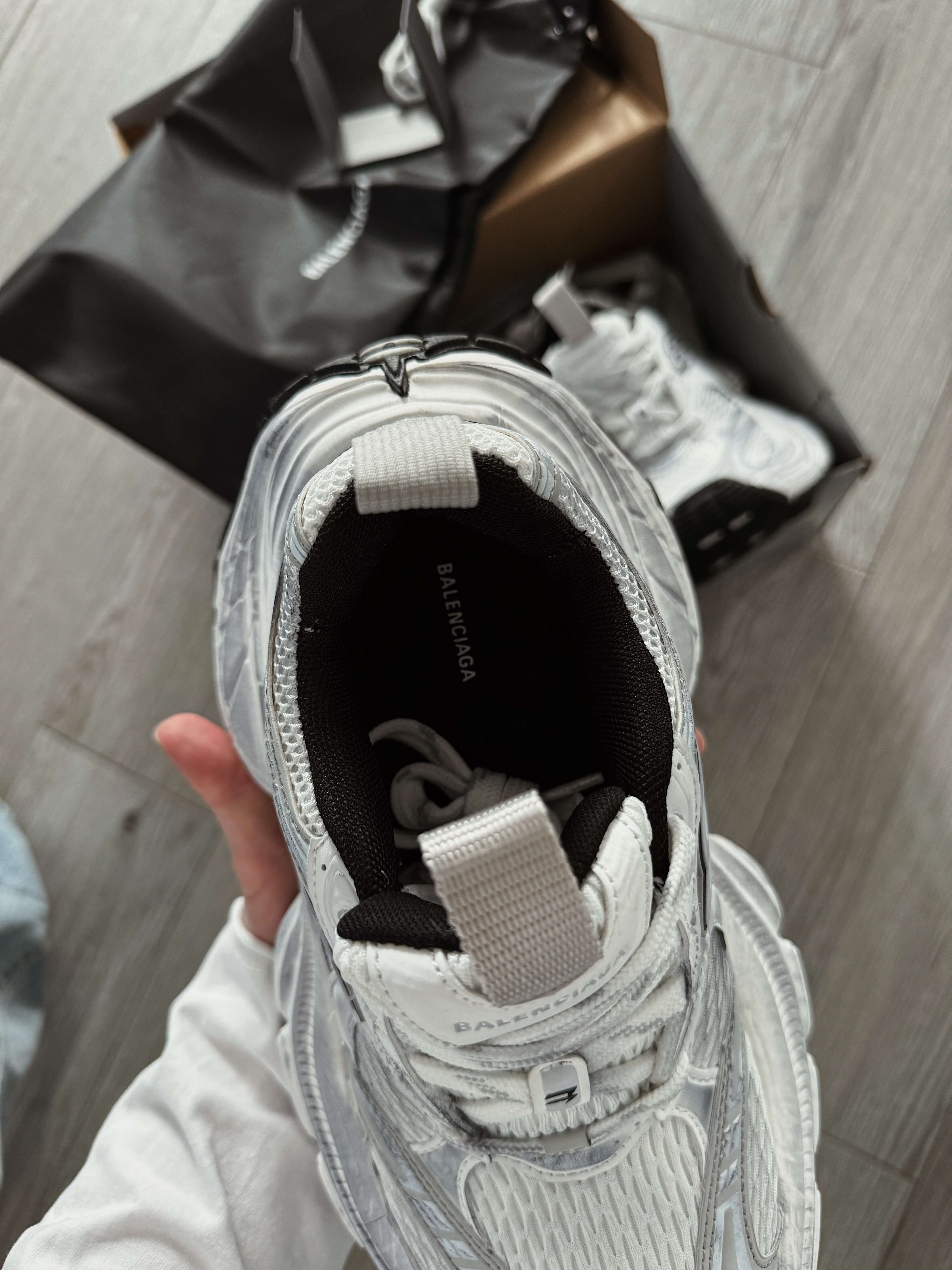 Balenciaga 10xl Sneaker in White/black/gris | King Cross