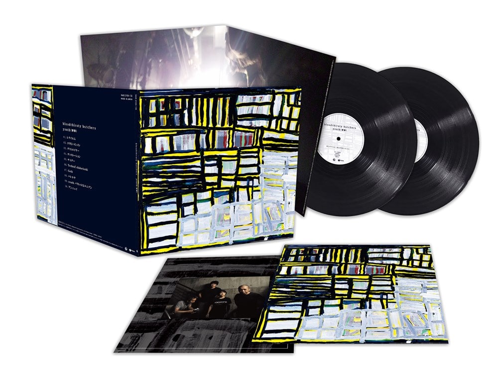 【新品LP】bloodthirsty butchers 2枚セット（レコード） LP】 2枚組 bloodthirsty butchers / banging the drum | HOLIDAY