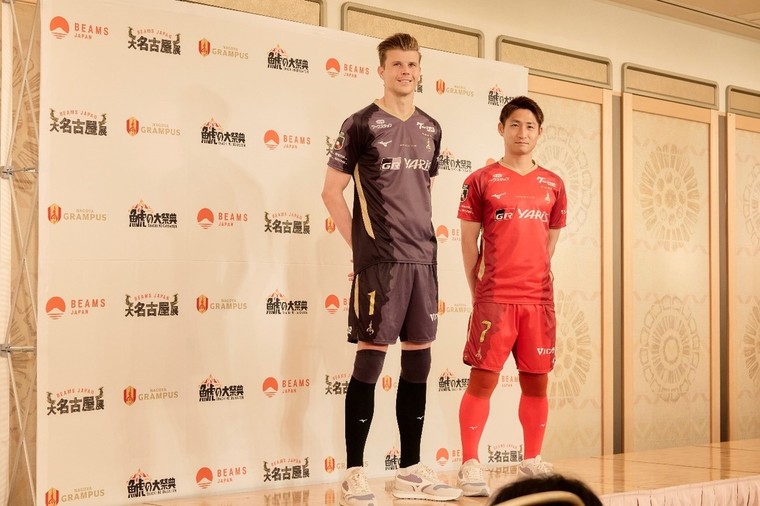 鯱の大祭典」「大名古屋展2024」合同記者発表会』和泉竜司選手とランゲ