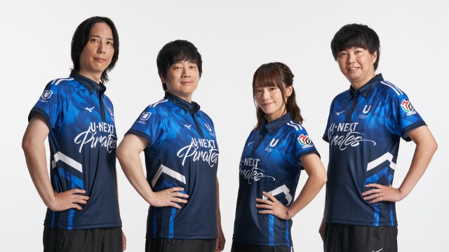 U-NEXT Piratesが小林剛・朝倉康心・石橋伸洋・瑞原明奈との契約更改を