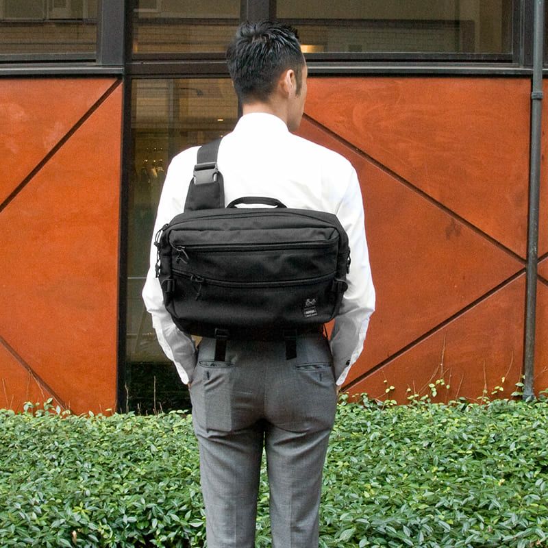 木梨サイクル×PORTER (コラボワイドボディバッグ) | 木梨サイクル