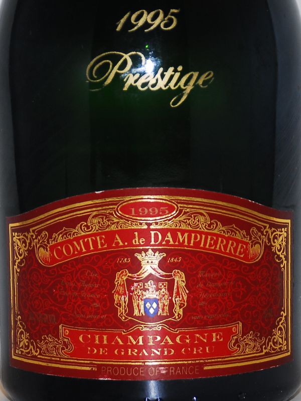 1995年シャンパン | Comte Audoin de Dampierre / Prestige Blanc de