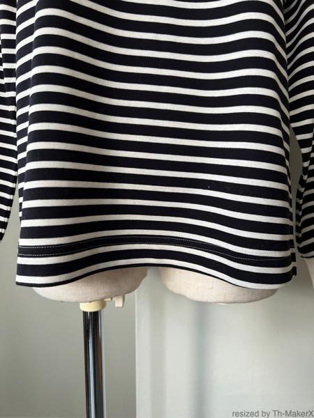 atelier naruse アトリエナルセ / コットンボーダーカットソー（長袖