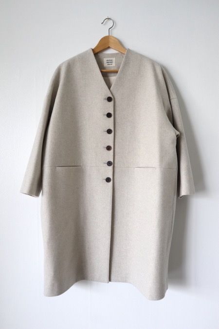 atelier naruse アトリエナルセ / メルトンウールコクーンコート