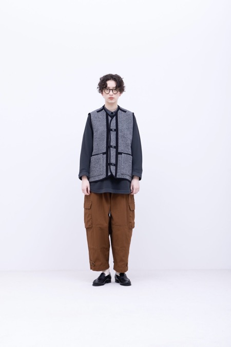 FIRMUM フィルマム / オージーラムウールツィード・杉綾二重織ライナー