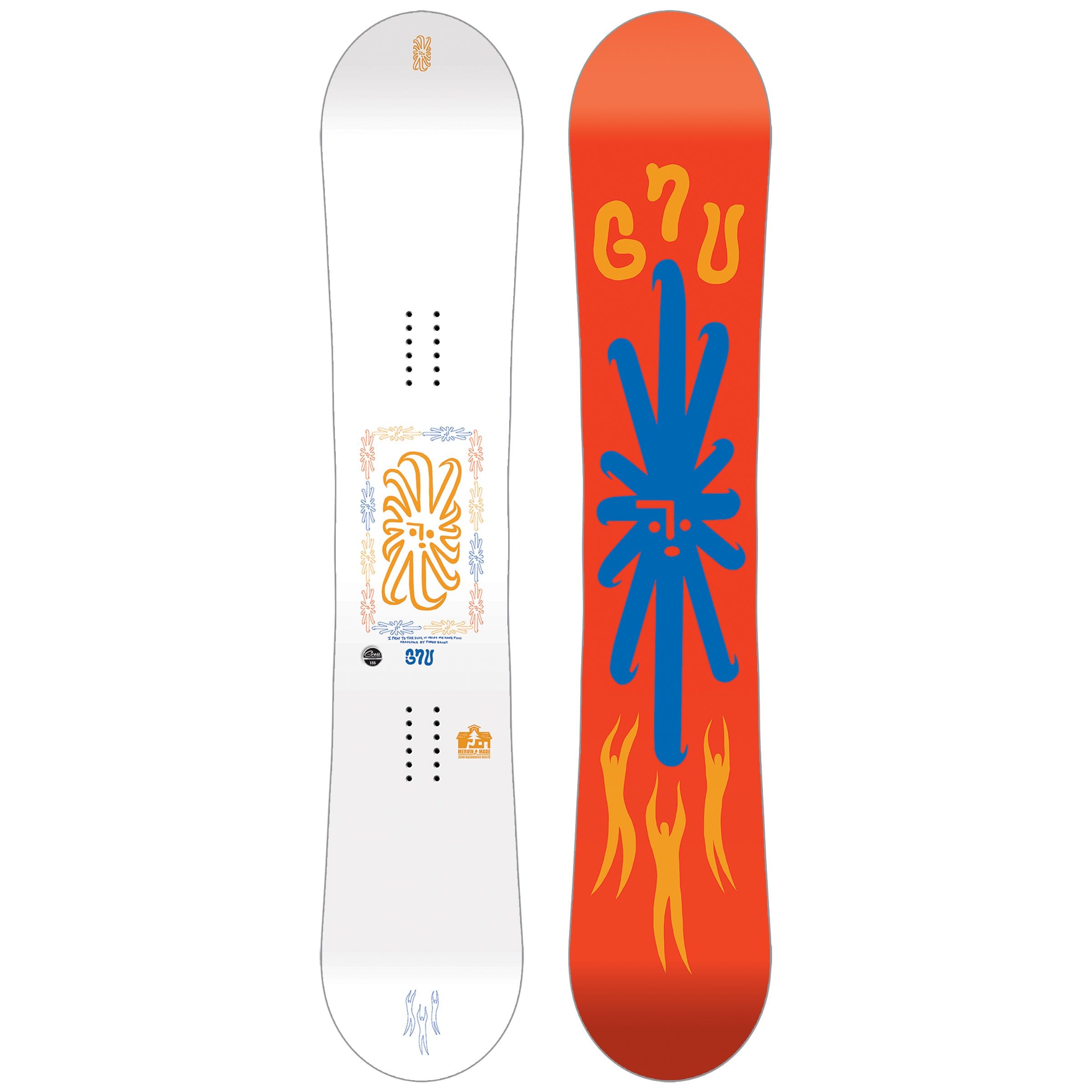 GNU Headspace Snowboard 2025 – Kinetic / Nocturnal