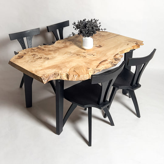 ポプラ一枚板ダイニングテーブル｜鬼童銘木（KIDOMEIMOKU） – 【公式