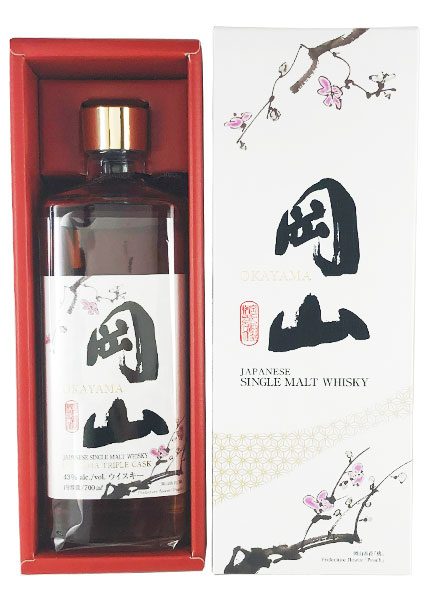 ジャパニーズ シングルモルトウイスキー 岡山 トリプルカスク 700ml