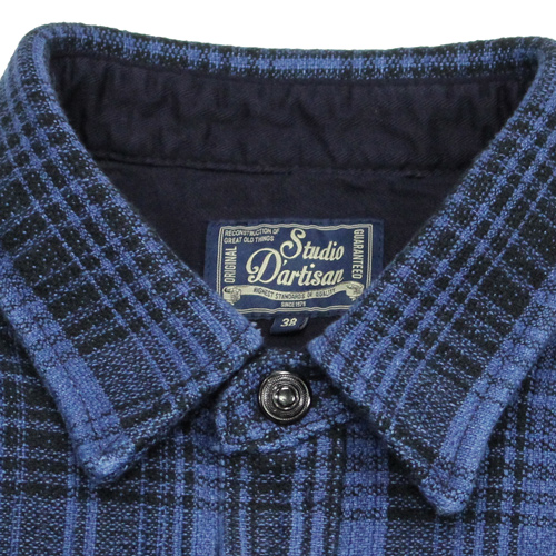 ステュディオダルチザンクルーザーシャツジャケット