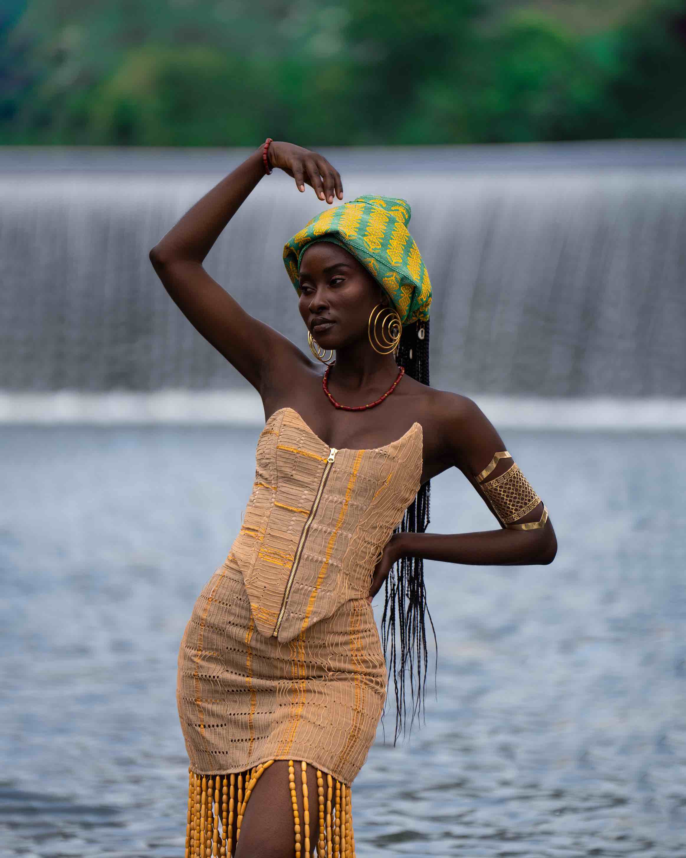 Kilentar Ojo Aso Oke Fringe Mini Skirt – KÍLẸ̀ŃTÀR