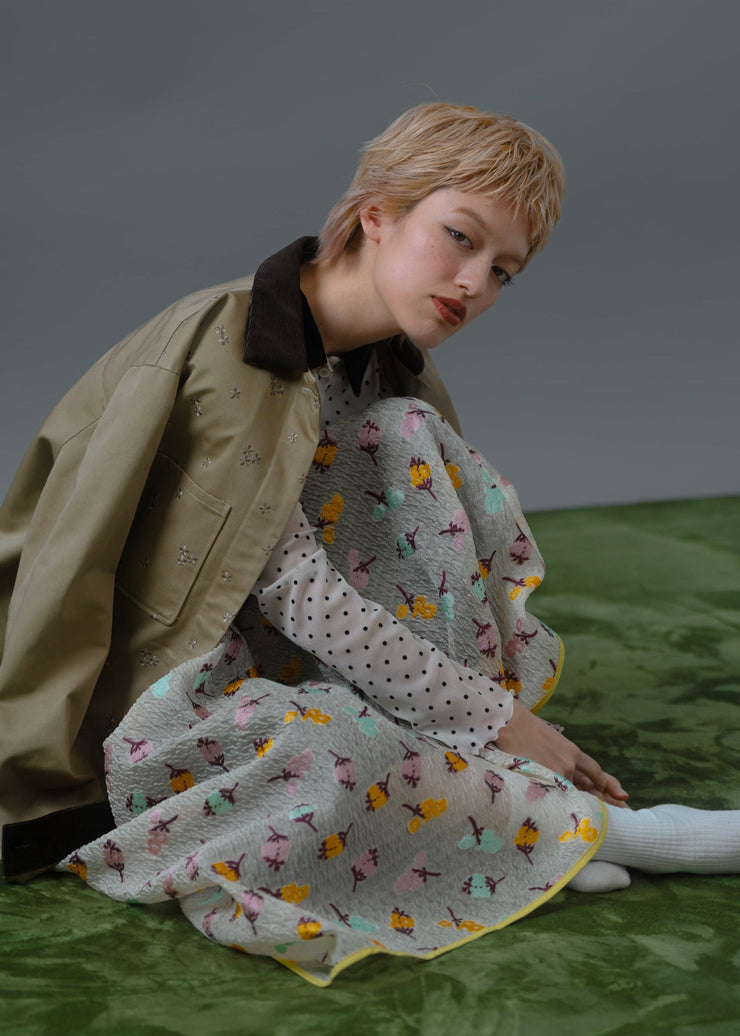 Flower spot coverallsフラワースポットカバーオール/K256-68141 – Kittle.