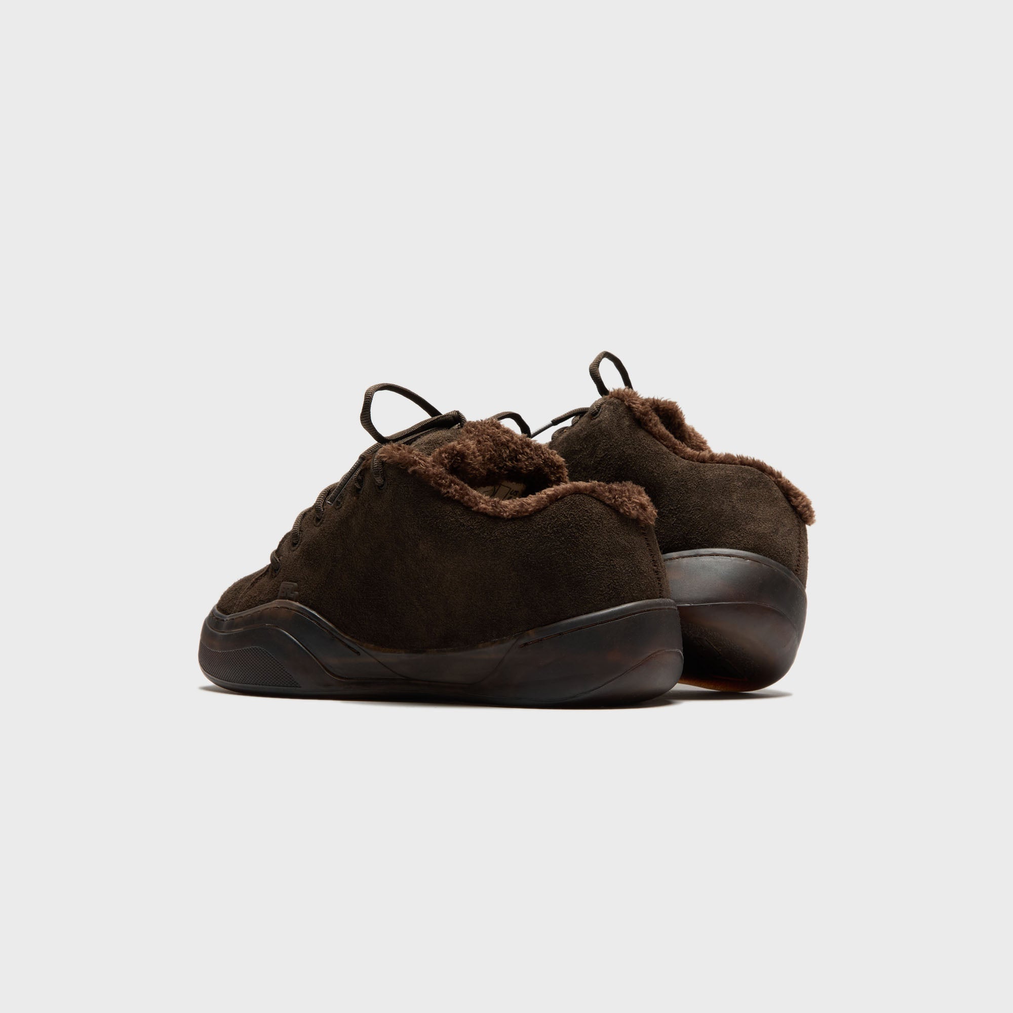 ERL Suede Vamp Sneakers - Dark Brown – Kith