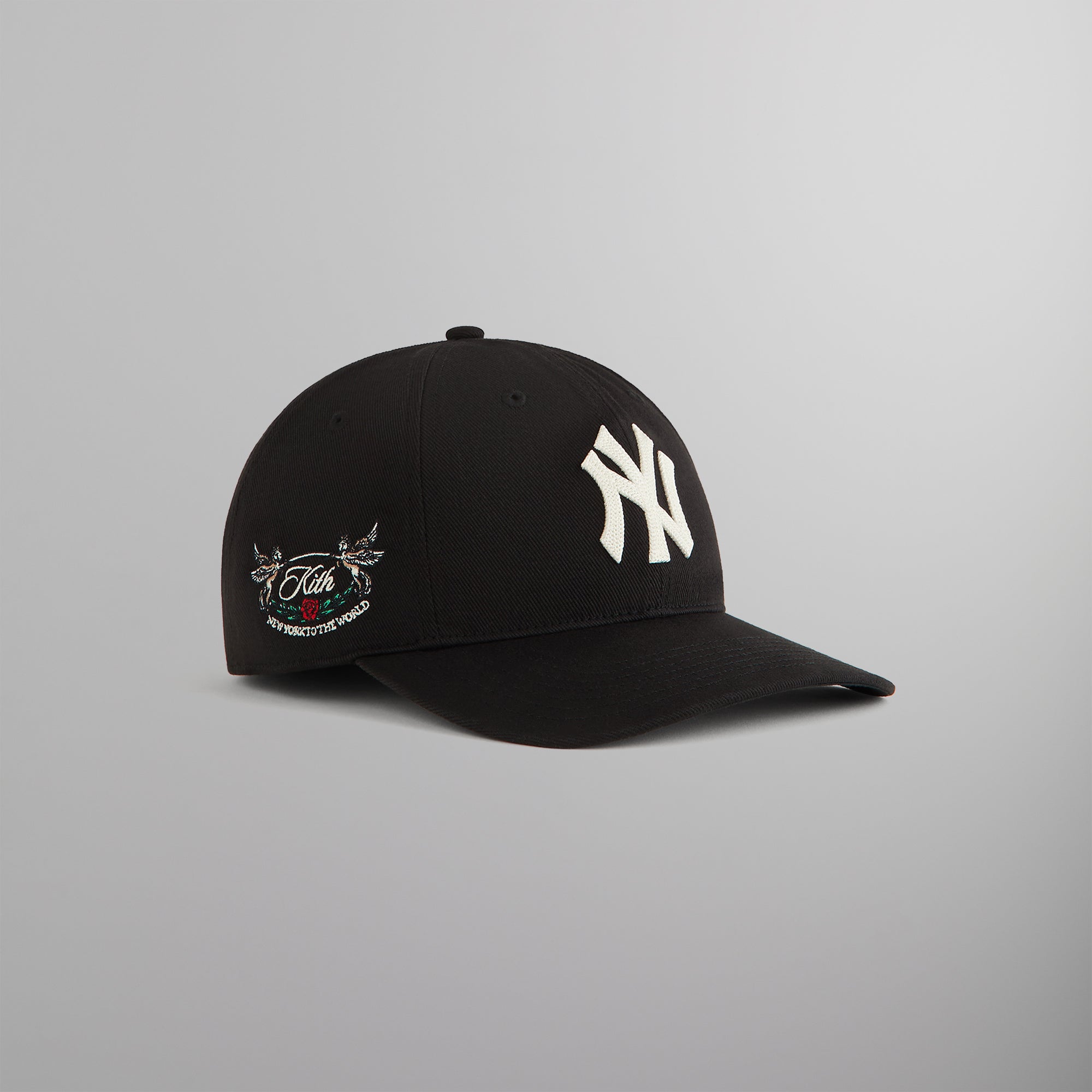 Kith & '47 for the New York Yankees Heavy Twill Franchise LS Cap - Bla