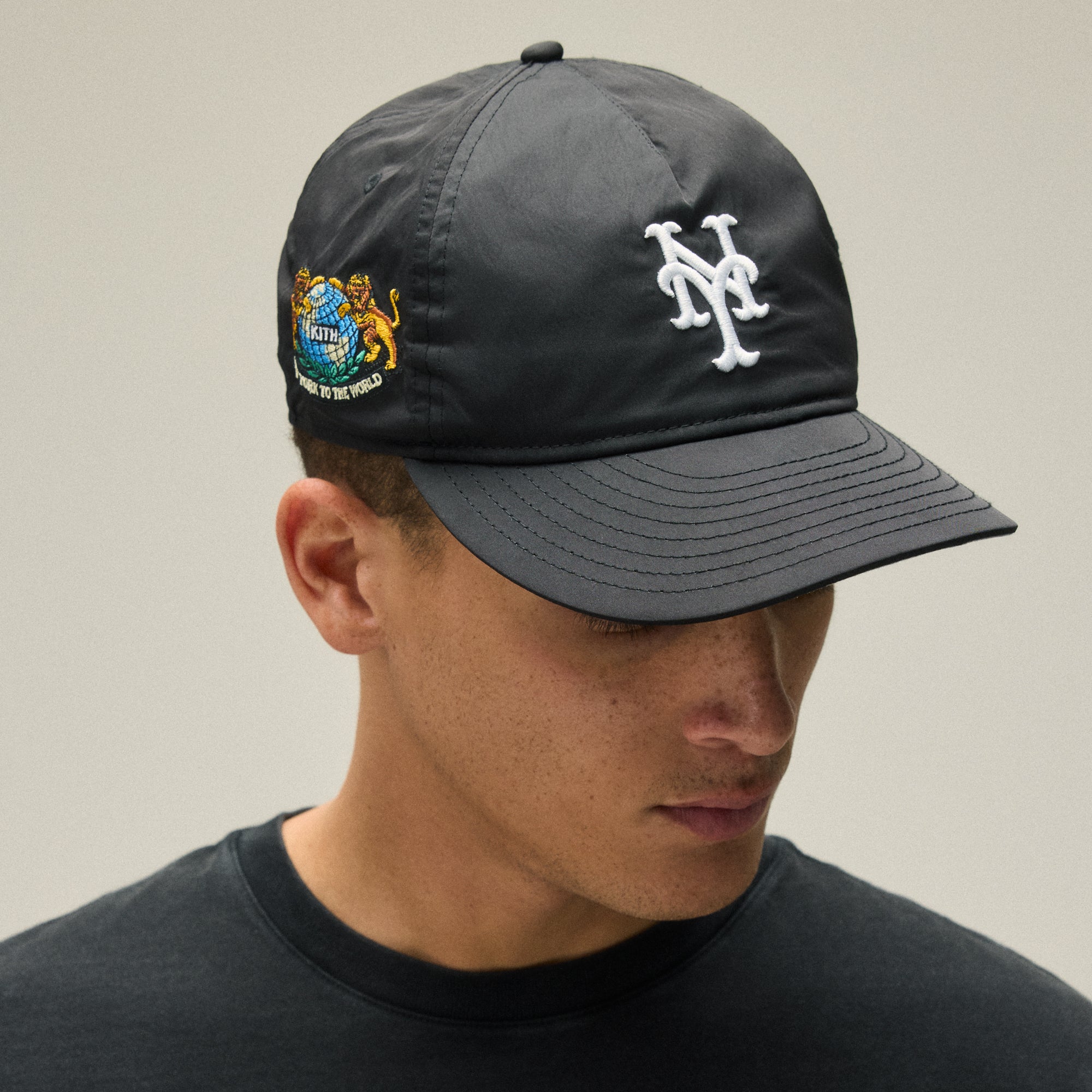 Kith & New Era for the New York Mets Nylon 9FIFTY A-Frame Snapback - B