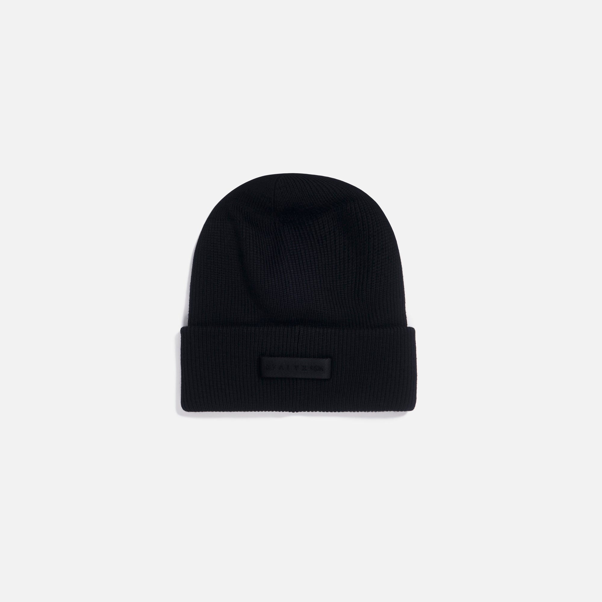 6 Moncler x 1017 Alyx 9SM Wool Logo Beanie - Black – Kith